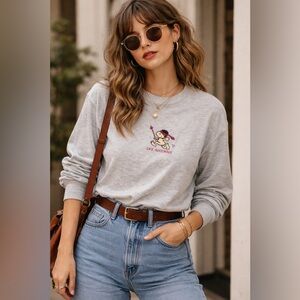 Vintage 1990-2000’s longsleeve « the natchous » comic quebec brand size medium